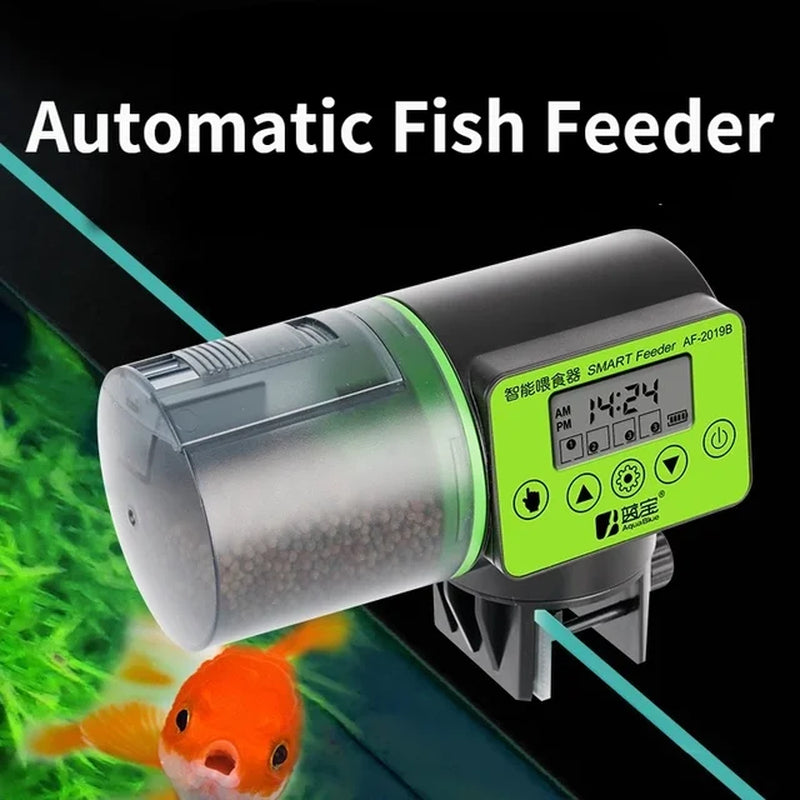 Automatic Fish Tank Feeder Intelligent Timing Automatic Aquarium Goldfish Large Capacity Fish Aquarium Feeder