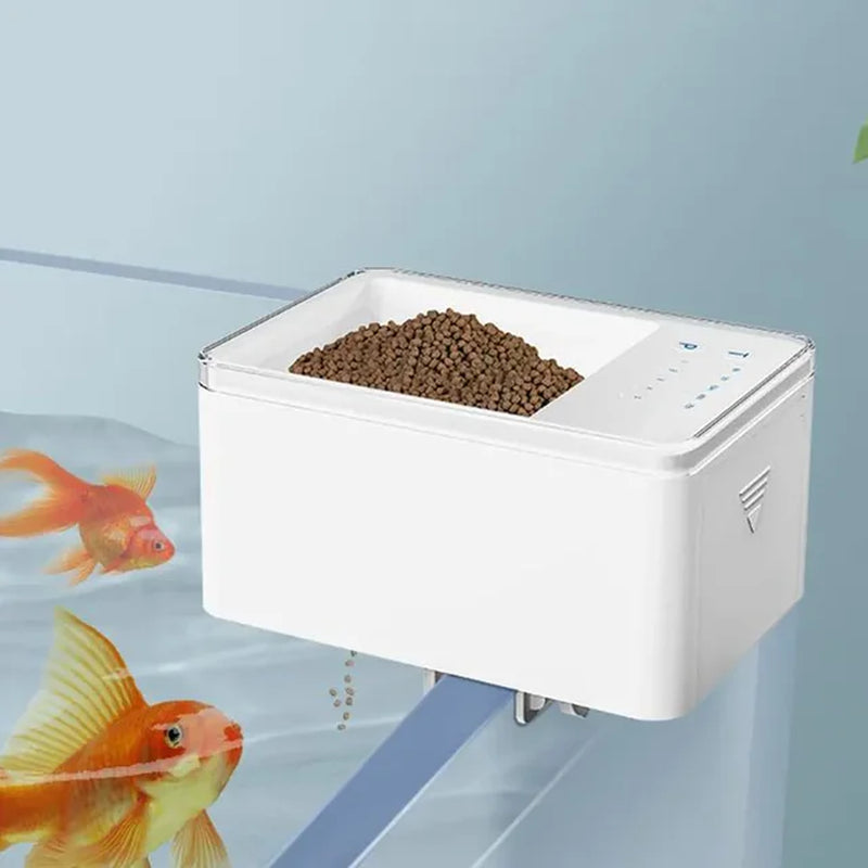 Automatic Fish Tank Feeder Intelligent Timing Automatic Aquarium Goldfish Large Capacity Fish Aquarium Feeder